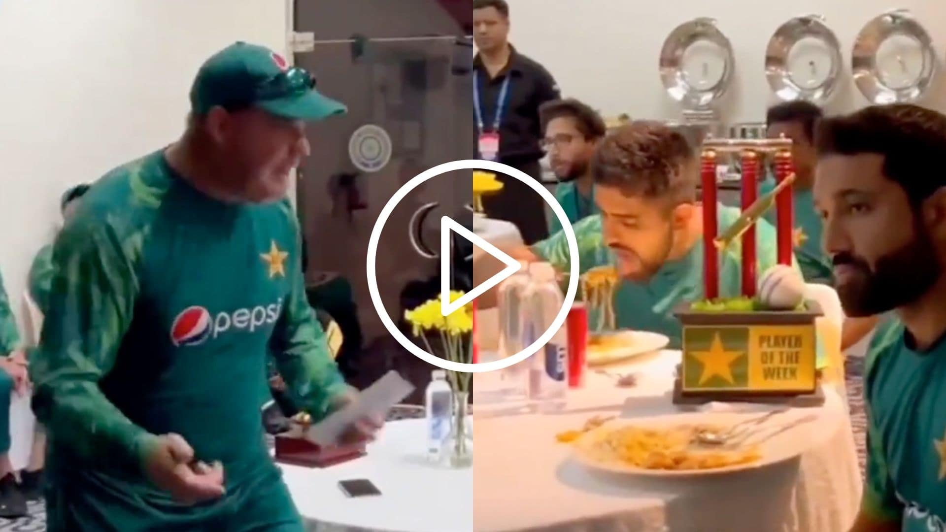 [Watch] Babar Azam Prefers ‘Food’ Over Mickey Arthur’s Speech During World Cup Pep-Talk